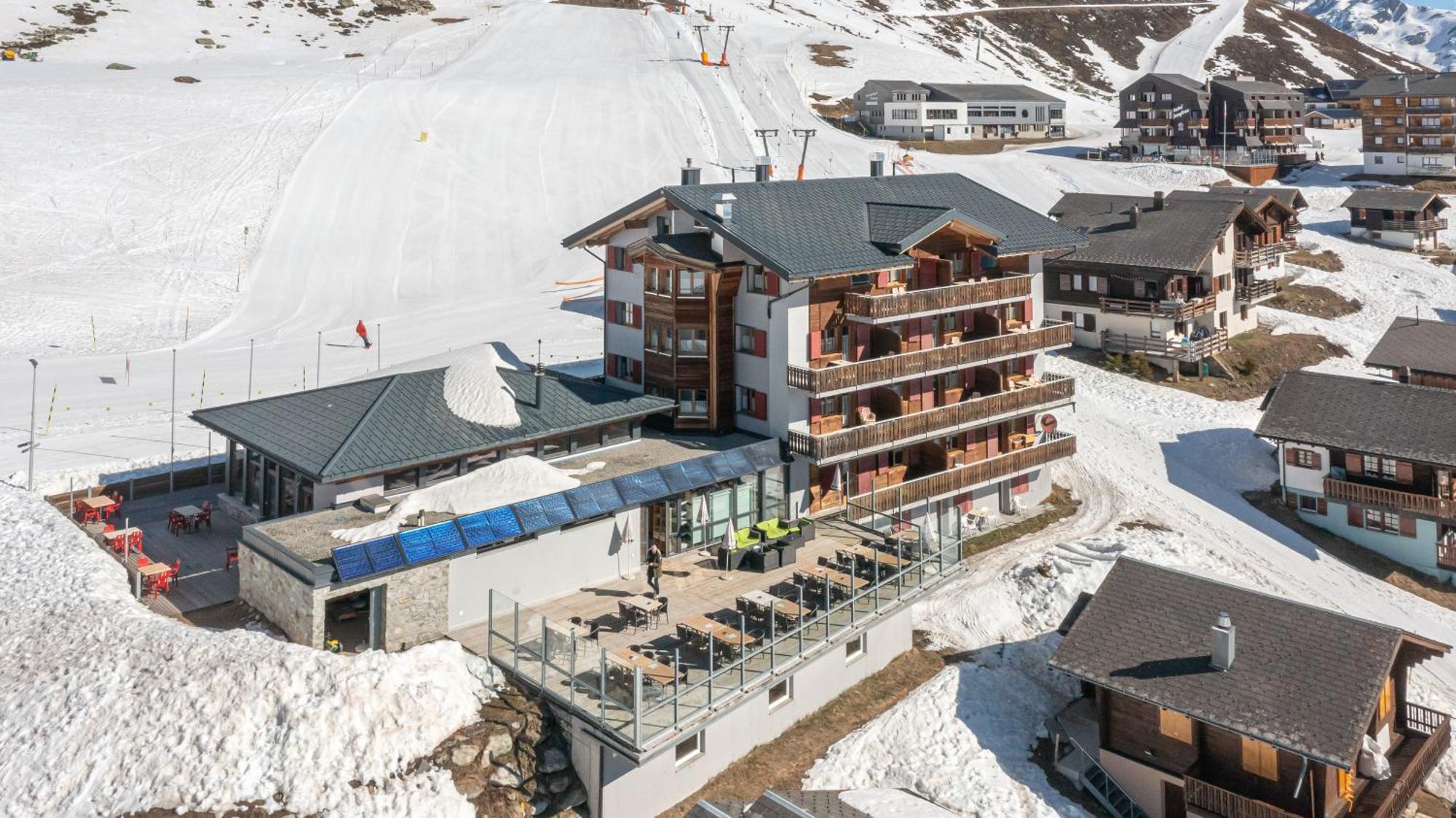 Appartmenthaus Bergfreund Fiesch Exterior foto