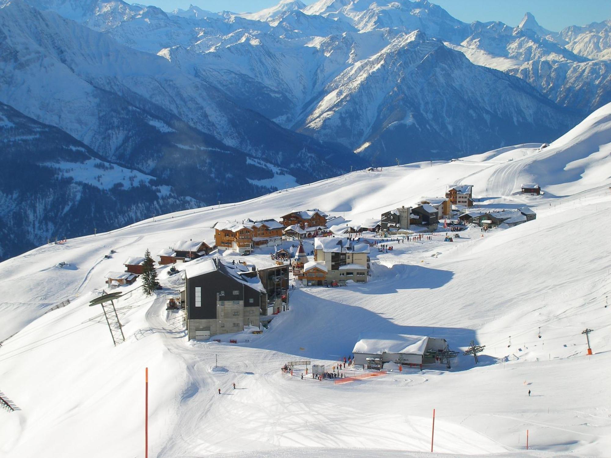 Appartmenthaus Bergfreund Fiesch Exterior foto